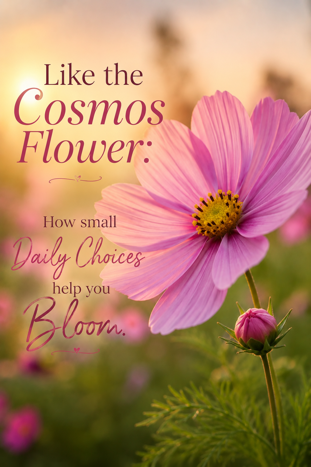 Small Daily Choices Help You Bloom